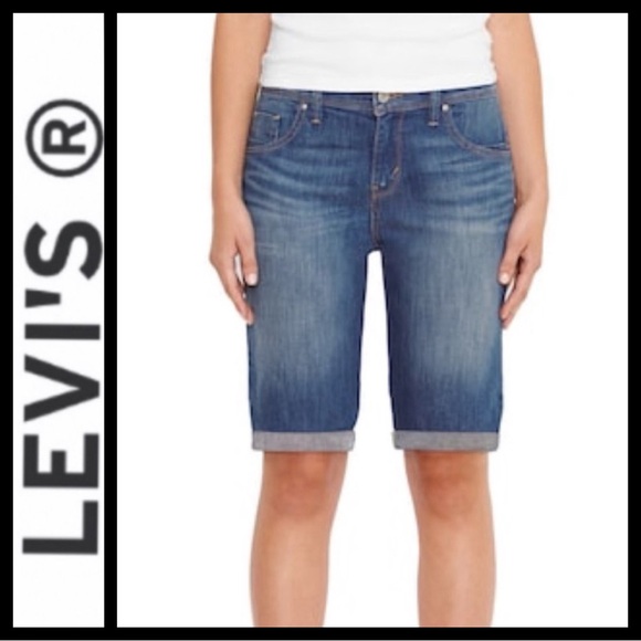 NWT LEVI’S 515 Bermuda Shorts - Picture 1 of 5